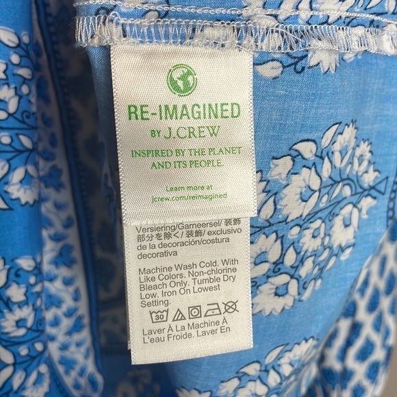 J. Crew | Block-Print Artist‎ Top 207 - Picture 4 of 11